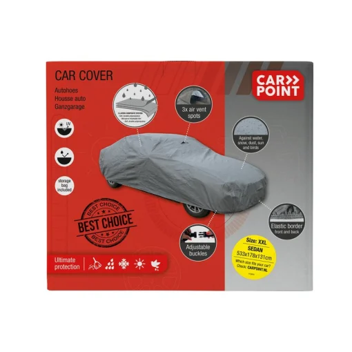 Carpoint Autohoes Personenwagen Ultimate Protection XXL (533x178x131cm)